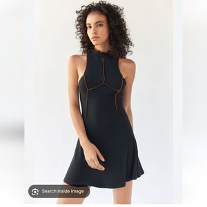 Urban outfitters uo deja seamed mini dress